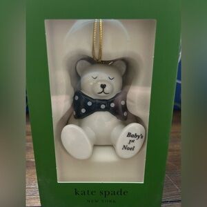 Kate Spade Lenox Elegant Baby’s 1st Noel NWT